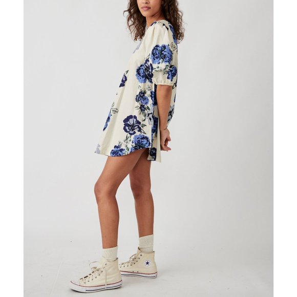 🎉LAST CHANCE🎉 FREE PEOPLE Maye Poplin Tunic / Vintage Combo - Picture 2 of 5